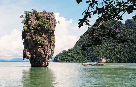 Остров Джеймса Бонда в Тайланде, фото
